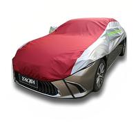Funda Media Coche para Toyota CH-R|4390x1825x1565mm|Cubierta Superior Parabrisas,UV y Polvo,Lona Coche,Bolsa Almacenamiento,Cuerda Cortavientos,Toalla y Tapa válvula Luminosa