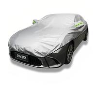 Funda Media Coche para Toyota Yaris Cross SUV 2021|4180x1765x1560mm|Cubierta Superior Parabrisas,UV y Polvo,Lona Coche,Bolsa Almacenamiento,Cuerda Cortavientos,Toalla y Tapa válvula Luminosa
