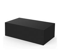 Funda Mesa Exterior Impermeable Funda For Muebles De Exterior Varios Tamaños, Sofá, Silla, Mesa, Cubierta Impermeable Lluvia Y Nieve, Color Gris(Black,115x115x70cm)