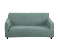 Funda Mesa Exterior Impermeable Fundas de sofá for sala estar, funda elástica for 1/2/3/4 plazas, fundas protectoras esquina en forma L, decorativas for el hogar(Light Green,2 Seater 145-185 cm)