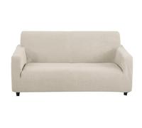 Funda Mesa Exterior Impermeable Fundas de sofá for sala estar, funda elástica for 1/2/3/4 plazas, fundas protectoras esquina en forma L, decorativas for el hogar(Beige,3 Seater 190-230 cm)