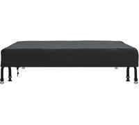 Funda Mesa Jardín Exterior Impermeable 600D Cubierta Universal a Medida Oxford Antiviento Anti-UV Ideal para Comedor Billar Camping Terraza(82x82x15 cm/(210D Oxford-Gewebe))