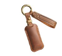 Funda metálica para Llavero de Coche Funda para Llave Coche bols Protectora Llave Inteligente Coche para Volvo para S60 para V60 para S90 para V90 para XC40 para C40 para XC60 para XC90(Brown)