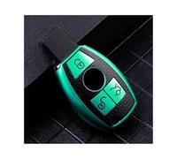Funda metálica para Llavero de Coche para ABCER Clase para GLS GLA GLK GLC para CLS CLA TPU Funda para Llave remota de Coche Carcasa para Llavero para W204 W205 W212 W463 W176 para(B)