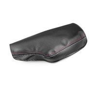 Funda Microfibra Para Reposabrazos Central Para BMW Serie 3 F30 2013-2018 Moldura Consola Volante A La Izquierda Apoyabrazos(Carbon-red blue Titanium)