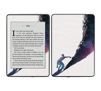 Funda MightySkins compatible con Amazon Kindle Paperwhite 2018 (modelo resistente al agua) - Surfing The Universe | Vinilo protector duradero y