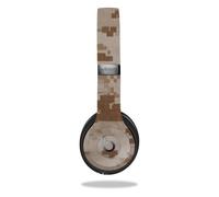 Funda MightySkins compatible con Beats by Dr. Dre Solo 3 Wireless - Camuflaje Desierto | Funda protectora de vinilo resistente y nica | F cil de