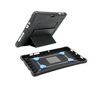 Mobilis Funda PROTECH 053020 para iPad 10,2 pulgadas Reforzada con Soporte y Correa Negro