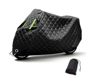 Funda Moto Compatible con BSA Motors Roamer Nxg | Funda para motocicleta alta resistencia,apta todo tipo clima(protección contra lluvia,rayos UV y polvo)con orificio candado