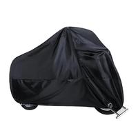 Funda Moto Cubierta de Motocicleta 190T Tela a Prueba de Polvo protección UV Impermeable al Aire Libre Interior Bicicleta eléctrica E-Bike Scooter Cubiertas(3XL)