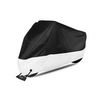 Funda Moto Cubierta De Motocicleta Protección UV Impermeable A Prueba Polvo para Z650 Z750 Z800 Z900 Z1000 Z250 Z400(Plata,L para 180cm)