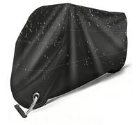 Funda Moto Impermeable, Funda para Moto Exterior Impermeable, Cubre Motorcycle con Orificios de Bloqueo, Motorcycle Cover, Antipolvo/UV Protección, Compatible con Múltiples Modelos, 245 x 105 x 125 cm