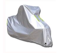 Funda Moto Impermeable para Royal Enfield Bullet 2009-2020 | Funda Ligera para Motocicletas Antipolvo UV, Cubierta Protectora Exterior/Interior, con Tiras Reflectantes Y Bolsa
