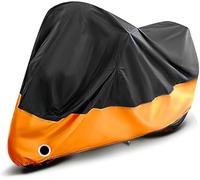 Funda Moto Impermeable para Sym Supermotard 125 DD/Supermotard 125 DD,Cubre Moto Viento Antipolvo UV Exterior Protector Accesorios.