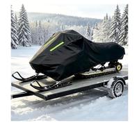 Funda Moto Nieve Compatible con Polaris Switchback SP 146 2025-2026 | Funda impermeable y resistente rayos UV,apta remolque y resistente decoloración,guardar motos nieve,con tiras reflectantes
