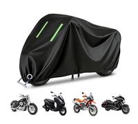 Funda Moto para Apollo RFN Thunder 70, Cubre Moto Protección contra Nieve, Lluvia y Rayos UV con Bolsas de Almacenamiento Todo Tipo de Clima Cubiertas Antipolvo para Exteriores