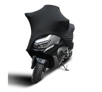Funda Moto para Garaje para Cubiertas Universales Motocicletas Interiores Exteriores Bicicletas Motos Prueba Polvo(Black,3XL)