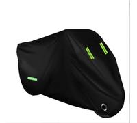 Funda Moto para Kawasaki Ninja 500 Z500 2024 2025 Impermeable Protección Exterior Ajuste Personalizado Resistente Rayos UV Antipolvo Todas Las Estaciones Black