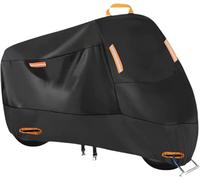 APARC Funda Moto para Yamaha XV 1900 A Midnight Star, Motocicleta Cubierta Impermeable Antipolvo con Orificios de Bloqueo Exteriores Accesorios,XXXL