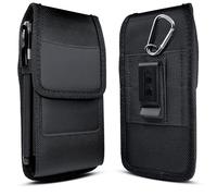 Funda Movil Cinturon Bolsa para Teléfono Celular Cinturón Hombre Soporte Premium Protectora Universal Riñoneras Porta con Bloqueador RFID iPhone 15 14 13 12 Pro MAX 7 8 Plus, Samsung Galaxy S21