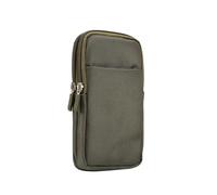 Funda Movil Cinturon Bolsa Universal for teléfono móvil, Deportiva, for Tiempo Libre, for Hombre, con batería Externa, de Nailon, for Exteriores(Green)