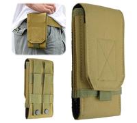 Funda Movil Cinturon para Móviles y 4,7-6,7" Smartphones Compatible con iPhone y Samsung Galaxy, Porta Movil Cinturon con Cinturón EDC, Impermeable - Adecuado para Deportes al Aire Libre y Trabajo