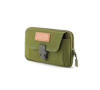 Funda Movil Cinturon Riñonera multifunción de Cuero sintético for Hombre, Bolso Cintura Informal for teléfono móvil, Bolsillo for, for Viajes al Aire Libre, cinturón Deportivo, riñonera(B-2 Layer)