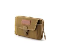 Funda Movil Cinturon Riñonera multifunción de Cuero sintético for Hombre, Bolso Cintura Informal for teléfono móvil, Bolsillo for, for Viajes al Aire Libre, cinturón Deportivo, riñonera(A-2 Layer)