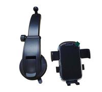 Funda Móvil Compatible with Moto Lluvia Soporte para teléfono de Coche Consola Central con Ventosa Soporte de navegación Mini Pinzas (Black, One Size)