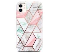 Funda Móvil para Apple iPhone 12 / 12 Pro Case Mármol Aspecto Funda Silicona