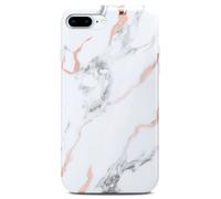 Funda Móvil para iPhone 8 Plus/iPhone 7 Plus Funda Óptica Mármol Funda...