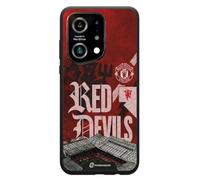 Funda móvil para OPPO Find X5 Oficial Manchester United FC | -Efecto 3D Patentado-Licencia Oficial-Protección Ligera y Resistente