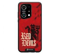 Funda móvil para OPPO Find X5 Oficial Manchester United FC | -Efecto 3D Patentado-Licencia Oficial-Protección Ligera y Resistente