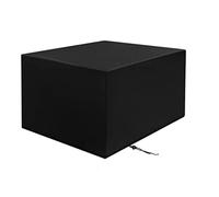 Funda Muebles Exterior Impermeable Funda For Muebles De Jardín Varios Tamaños, Protectora Mesa Y Silla , Máquina, Armario, Impermeable Sofá Plateada(Black,200X200X85cm)