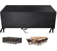 Funda Muebles Jardin Funda Mesa Jardin Impermeable 135x90x70cm Funda Protectora Muebles Jardin Rectangular Funda Muebles Jardin impermeable para Muebles de Exterior sillas mesas