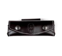 Funda muela f/cart.n en piel de vaquetilla color negro, ideal para nav