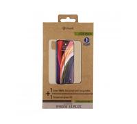 Funda muvit para iphone 14 plus + protector pantalla vidrio templado plano marco negro