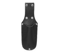 Funda Navaja de Cinturón en Cuero Sintético, Estuche para Cúter, 20x6,5 cm | Sin Forro Interior, Remaches Metálicos Reforzados, Protección Antirrayaduras, Limpieza Rápida, Senderismo, Bricolaje