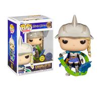 Funda Negra Charlotte GITD Edición Especial POP Animación #1155 Figura De Vinilo