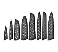 Funda Negra De 8 Piezas, Funda De Plástico Para Cuchillos, Funda Protectora Para Herramientas, Utensilios De Cocina, Accesorios Para Herramientas, Funda Duradera Para Cuchillos