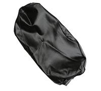 Funda Negra Impermeable De Cuero PU para Asiento Motocicleta con Orificio Transpirable para YBR 125 YBR125 2005 2006 2007 2008 2009, Cojín para