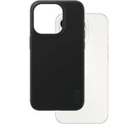 Funda negra PanzerGlass Fearlessly Fashionable para iPhone 15 Pro