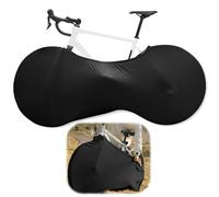 Funda negra para bicicleta, impermeable, resistente a la intemperie, para interiores, a prueba de polvo, de poliéster, lavable