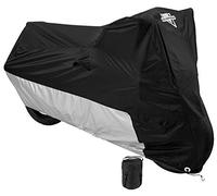 Funda Nelson Rigg Deluxe para motocicletas, protección contra la intemperie, rayos UV, con sistema de ventilación, protección contra el calor, forro para parabrisas, bolsa de compresión, incluye arandelas