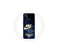 Funda - Nike - Oppo A53 - Logo Dorado - Noche Estrellada - Flexible