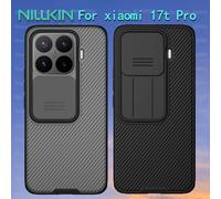Funda NILLKIN Camshield para Xiaomi 17t Pro, Funda Protectora de Lente, Cubierta de Protección de Lente, PC+TPU translucent