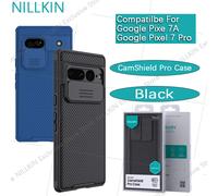 Funda Nillkin CamShield Pro para Google Pixel 7 Pro/Pixel 7A con deslizador para la lente, protección de airbag, TPU+PC. Black