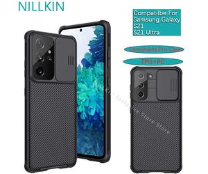 Funda Nillkin CamShield Pro para Samsung Galaxy S21, carcasa protectora de plástico con cubierta deslizante para la lente de la cámara. Galaxy S21