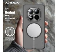Funda Nillkin Magsafe Magnética para Xiaomi Redmi Note 15 Pro Plus 5G, Funda Protectora Rígida de PC con Acabado Esmerilado Frosted Mag ClearBlk