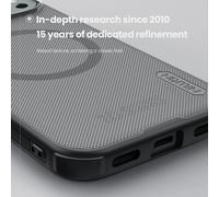 Funda Nillkin para Google Pixel 11, 10 Pro XL/10 Pro/10/9 Pro/9 5G, con acabado mate, adaptador magnético Pro y compatibilidad con MagSafe, cubre toda la parte trasera. Frosted Mag Black